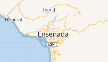 Carte en ligne de Ensenada