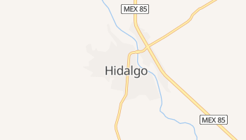 Carte en ligne de Hidalgo