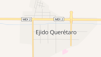 Carte en ligne de Querétaro