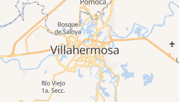 Carte en ligne de Villahermosa