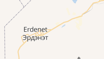 Carte en ligne de Erdenet