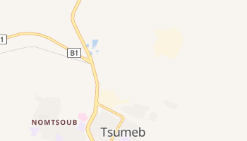 Carte en ligne de Tsumeb