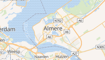 Carte en ligne de Almere