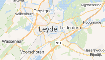 Carte en ligne de Leyde