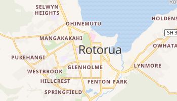Carte en ligne de Rotorua
