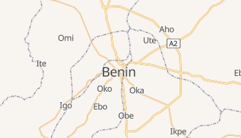Carte en ligne de Benin City
