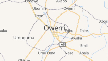 Carte en ligne de Owerri