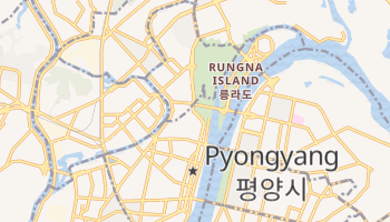 Carte en ligne de Pyongyang