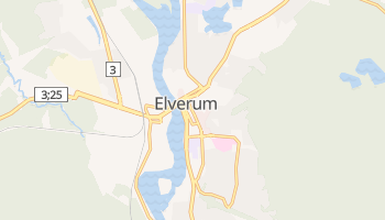 Carte en ligne de Elverum