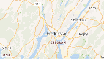 Carte en ligne de Fredrikstad