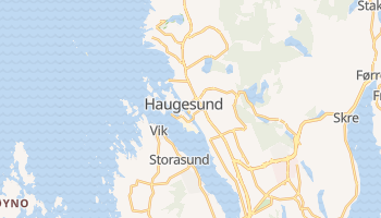 Carte en ligne de Haugesund