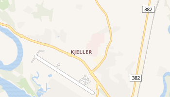 Carte en ligne de Kjeller