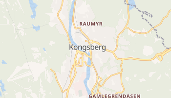 Carte en ligne de Kongsberg