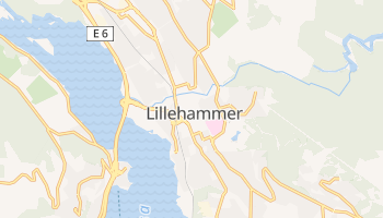 Carte en ligne de Lillehammer