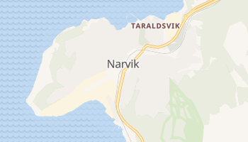 Carte en ligne de Narvik