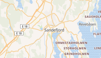 Carte en ligne de Sandefjord