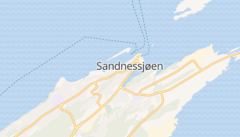 Carte en ligne de Sandnessjøen