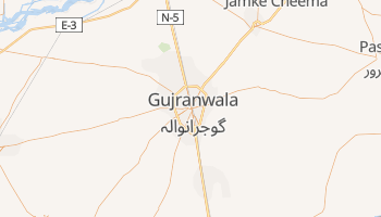 Carte en ligne de Gujranwala