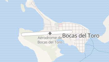 Carte en ligne de Bocas del Toro