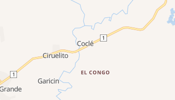 Carte en ligne de Coclé