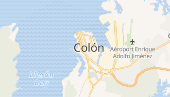 Carte en ligne de Colon