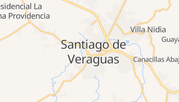 Carte en ligne de Santiago