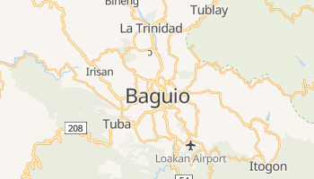 Carte en ligne de Baguio