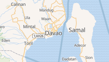Carte en ligne de Davao