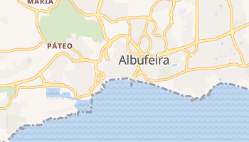 Carte en ligne de Albufeira