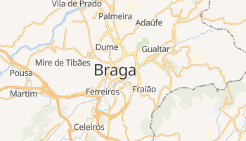 Carte en ligne de Braga