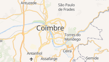 Carte en ligne de Coimbra