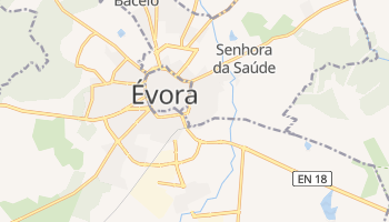 Carte en ligne de Évora