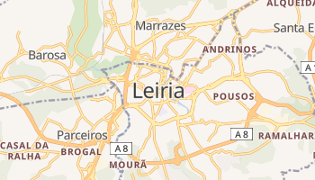 Carte en ligne de Leiria