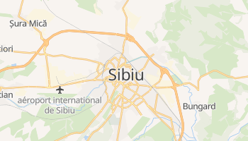 Carte en ligne de Sibiu