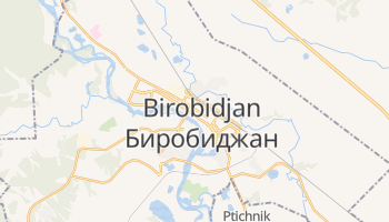 Carte en ligne de Birobidjan