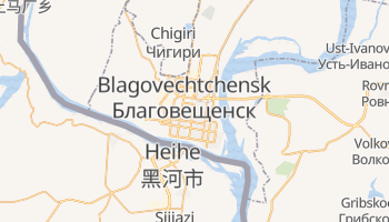 Carte en ligne de Blagovechtchensk
