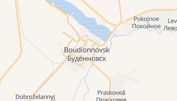 Carte en ligne de Boudionnovsk