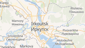 Carte en ligne de Irkoutsk