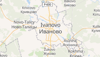 Carte en ligne de Ivanovo