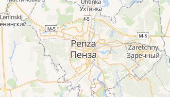 Carte en ligne de Penza
