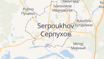 Carte en ligne de Serpoukhov