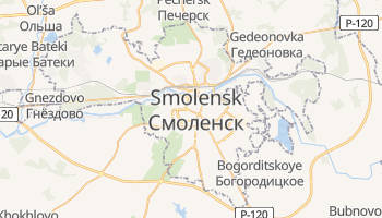 Carte en ligne de Smolensk