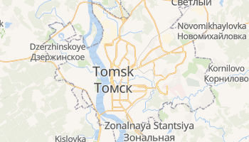 Carte en ligne de Tomsk