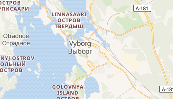 Carte en ligne de Vyborg
