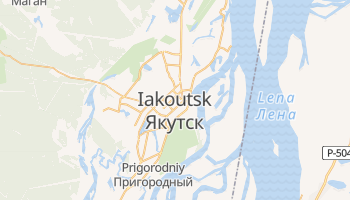 Carte en ligne de Iakoutsk
