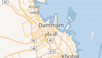 Carte en ligne de Dammam