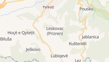 Carte en ligne de Leskovac