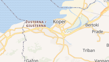Carte en ligne de Koper