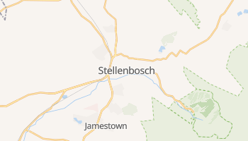 Carte en ligne de Stellenbosch
