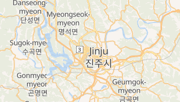 Carte en ligne de Jinju
